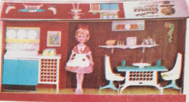 Topper Toys - Penny Brite - Kitchen-Dinette - Furniture